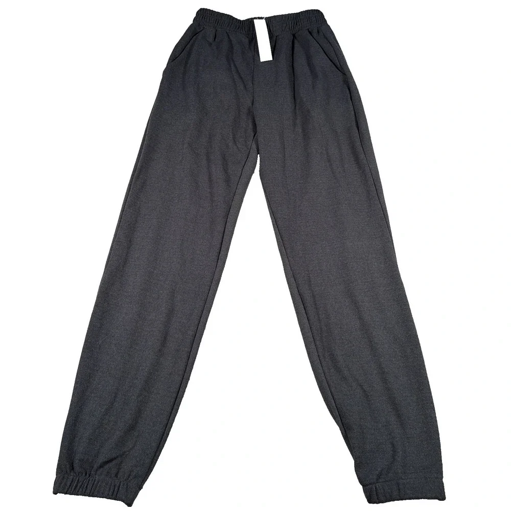Capella Womens‎ Jogger Sweatpants Small Gray Workout Gym Athleisure Comfort NEW
